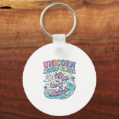 Eenhorn Surfclub Sleutelhanger (Voorkant)