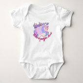 Eenhorn T-shirt ontwerp voor baby's  (Voorkant)