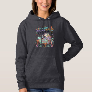 Eenhorn Tarot Eenhorn Lezer Premium Kawaii Kleding Hoodie