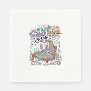 Eenhorn Tarot Eenhorn Lezer Premium Kawaii Kleding Servet