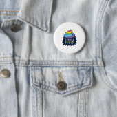 Eenhorn Uitwerpselen Ronde Button 5,7 Cm (In situ)