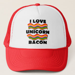 Eenhorn Vleeswaren Grappige Bal Cap Trucker Hoed Pet