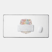 Eenhorn Vrede Liefde Eenhorn Schattig Vectorontwer Bureaumat (Keyboard & Muis)