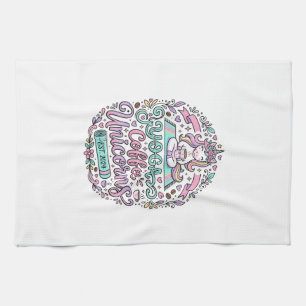 Eenhorn Yoga Koffie Eenhorn Stijlvolle T-Shirt Ont Theedoek
