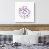 Eenhornbemanning Speelse Print op Vraag Ontwerp_1 (Insitu (Slaapkamer))