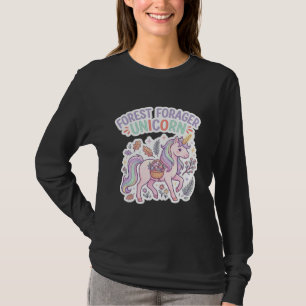 Eenhornbosverzamelaar Eenhorn Grafisch ontwerp Wit T-shirt