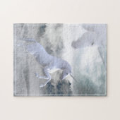 Eenhornig Spel Puzzel (Horizontaal)