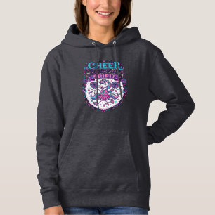 Eenhornige Cheer Eenhornige Geest Kleurrijk POD Ku Hoodie