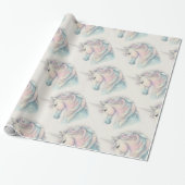 Eenhornige Geschenkverpakking Cadeaupapier (Uitgerold)