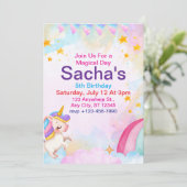 eenhornige  kaart (Staand voorkant)