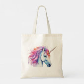 Eenhornige Kop Tote Bag (Achterkant)