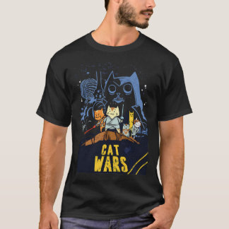 Eenhornige lijnen kunst. t-shirt