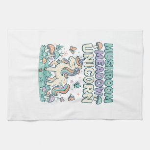 Eenhornige Paddenstoel Weide Eenhornige Trendy T-S Theedoek