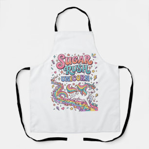 Eenhornige Suiker Storm Eenhornige Kawaii Marktpla Schort