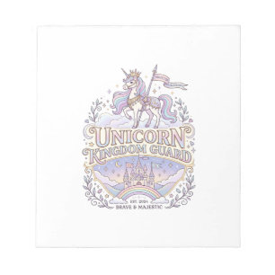 Eenhornige Zwervers Eenhornige Cadeau Idee Vector  Notitieblok
