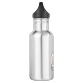 Eenhornige Zwerversdrift Eenhornig Cadeau Idee Vec Waterfles (Links)