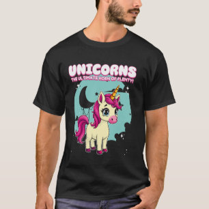 Eenhornigen De ultieme hoorn des overvloeds Eenhor T-shirt