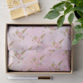 Eenhornigen in Bloei Tissuepapier (Geschenk)