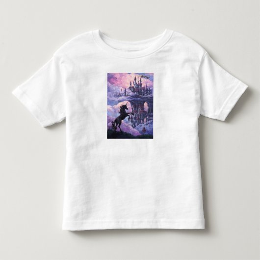 Eenhornkasteel Kinder Shirts (Voorkant)