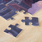 Eenhornkasteel Legpuzzel (Zijkant)