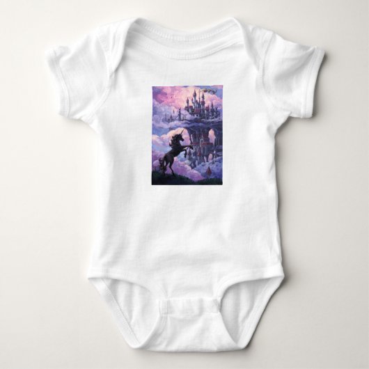 Eenhornkasteel Romper (Voorkant)