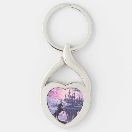 Eenhornkasteel Sleutelhanger (Voorkant)