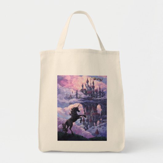 Eenhornkasteel Tote Bag (Voorkant)