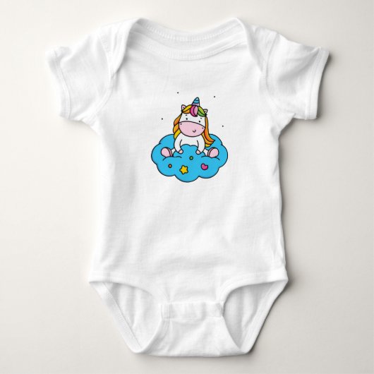 Eenhornliefde Romper (Voorkant)