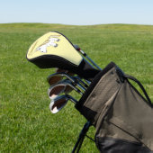Eenhornontwerp Golfheadcover (Insitu)