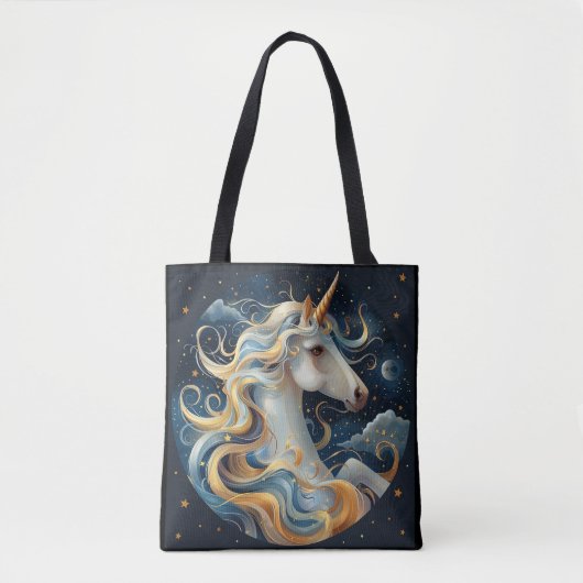 Eenhorntas Tote Bag (Voorkant)