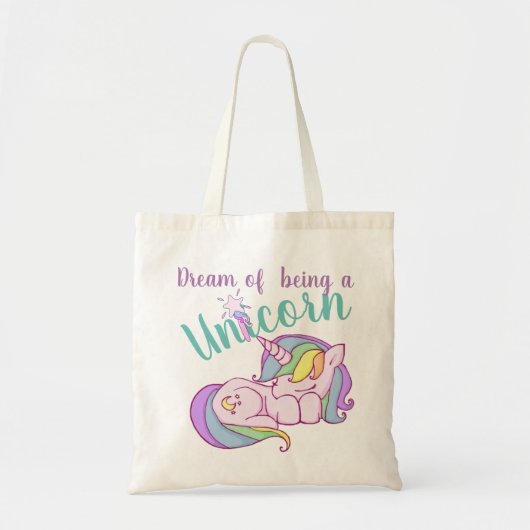 Eenhorntassen Tote Bag (Voorkant)