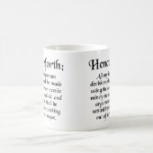 Eenie Meenie Miney Mo Funny Mug of Travel Mug Koffiemok (Center)