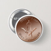 Eenjarig Ronde Button 5,7 Cm (Voorkant /achterkant)