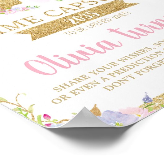 Eenjarige jachtactiviteit poster (Hoek)