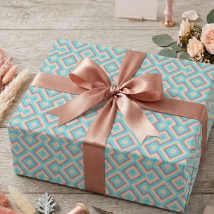 Eénjarige verjaardag van eenhoorn thema cadeaupapier