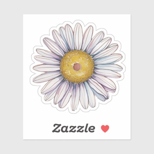 eenlandenmadeliefje sticker (Vel)