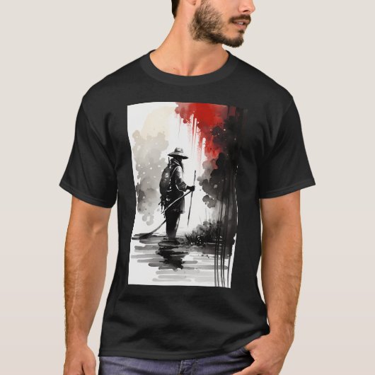 Eenlingvisser T-shirt (Voorkant)