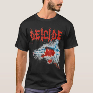 EENMAAL DEICIDE OP HET KROSS T-SHIRT
