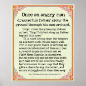 "Eenmaal een angstig Man" van "Making of American" Poster (Voorkant)