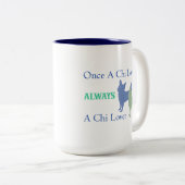 Eenmaal een Chi Lover altijd een Chi Lover Mok (Voorkant rechts)