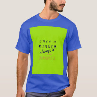 Eenmaal een Runner altijd een Runner Graphic T-shirt