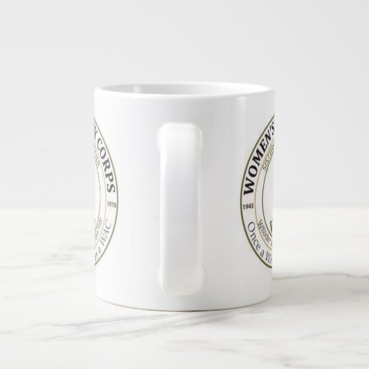 Eenmaal een WAC altijd een WAC-MOK Grote Koffiekop (Achterkant)