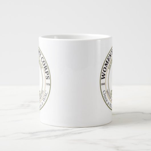 Eenmaal een WAC altijd een WAC-MOK Grote Koffiekop (Voorkant)