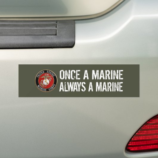 Eenmaal een zee bumpersticker (Op auto)