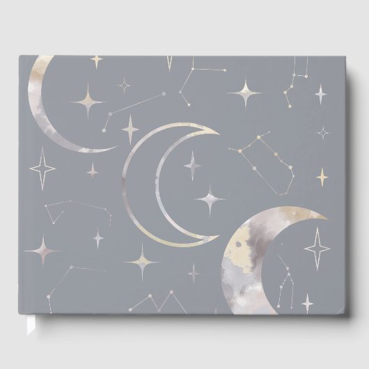 Eenmaal in de Blue Moon Gastenboek (Voorkant)