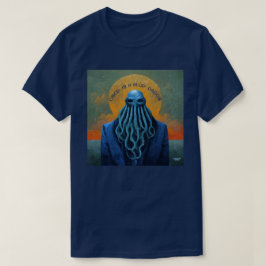 Eenmaal in een blauwe draak t-shirt