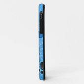 Eenmaal in een blauwe hond Case-Mate iPhone case (Achterkant/links)