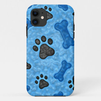 Eenmaal in een blauwe hond Case-Mate iPhone case