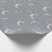 Eenmaal in een blauwe maan cadeaupapier (Hoek)