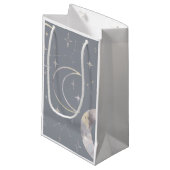 Eenmaal in een blauwe maan klein cadeauzakje (Voorkant Gekanteld)